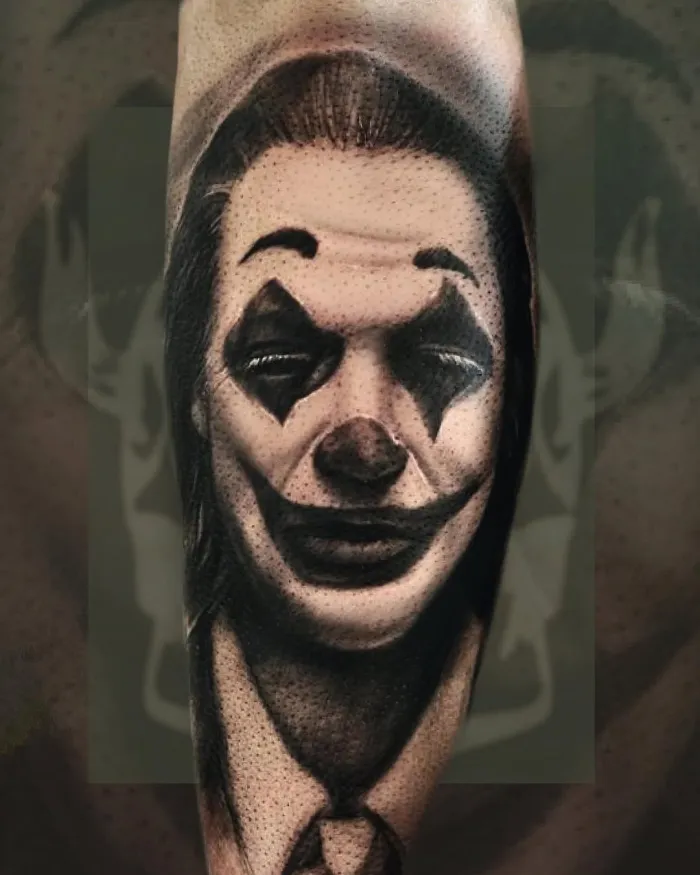 Joker — tetování Milosch tattoo